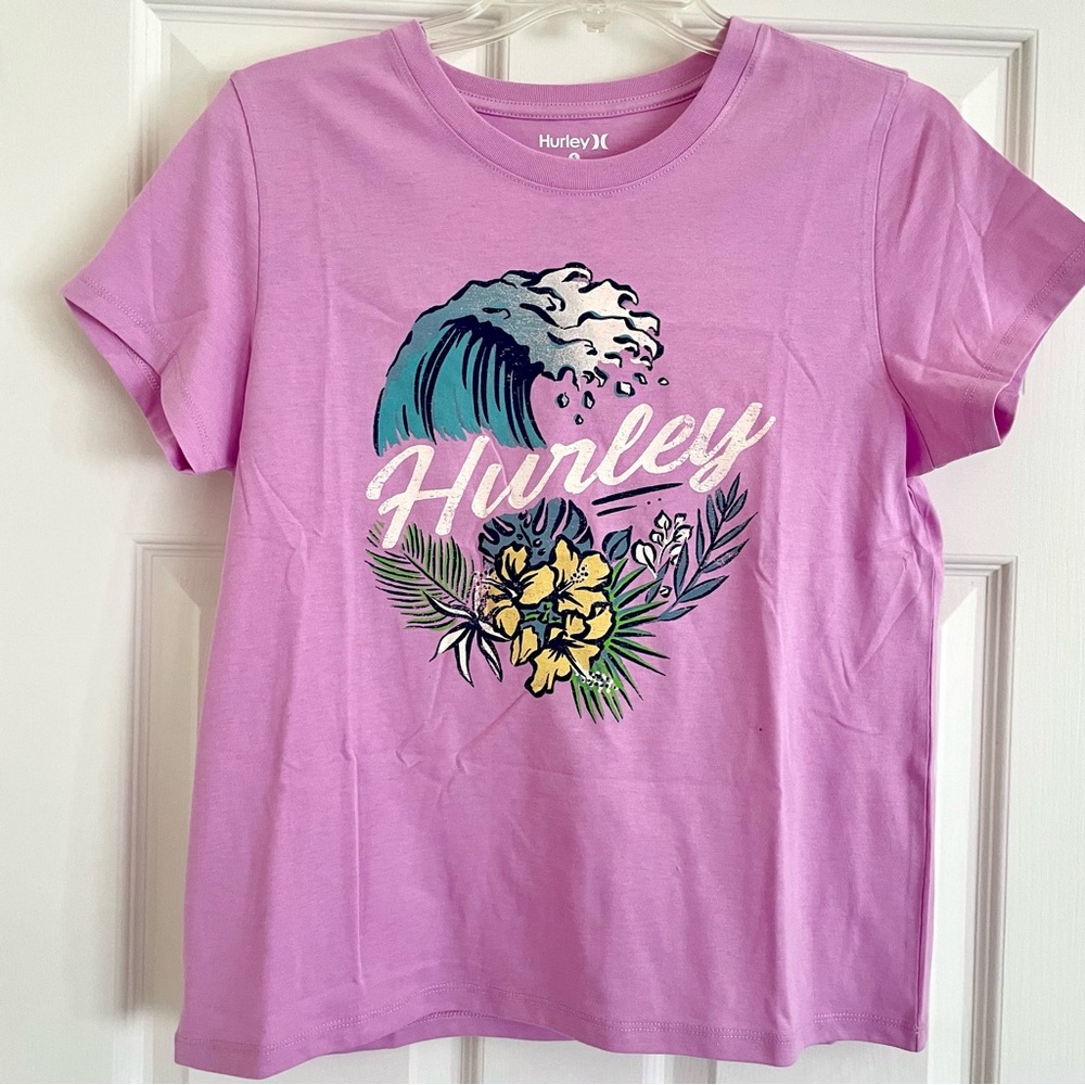 Hurley Wave Graphic Boxy Tee